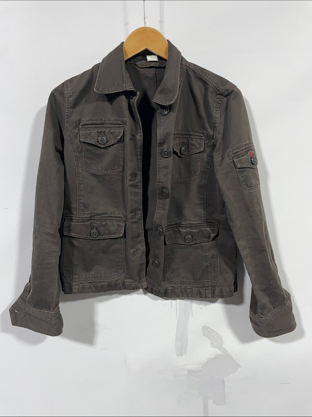 J. Crew Brown Military Field Jacket